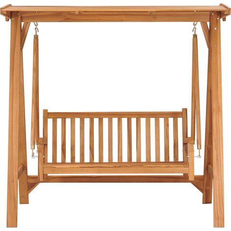 Maison Exclusive - Hollywoodschaukel 174 cm Massivholz Teak