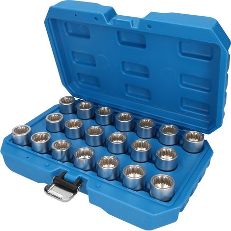 Brilliant Tools Felgenschloss-Sortiment für Porsche, 20-tlg.