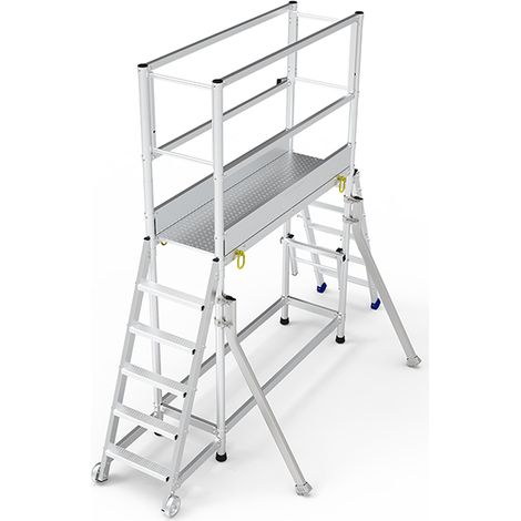 Piattaforma - 2 gradini - altezza masssima di lavoro 2.65m - PRDA65