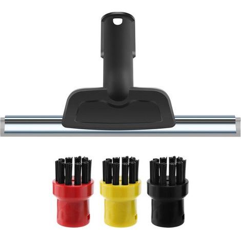 Nettoyeur Vapeur Nettoyage Vitre le Vitre Buse Brosse Ronde pour SC1 SC2 SC3 SC4 SC5 (1/5)