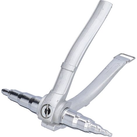Tube Expander Copper Pipe Swaging Tool with Return Spring Air Conditioner Repair Expanding ToolSilver Handle