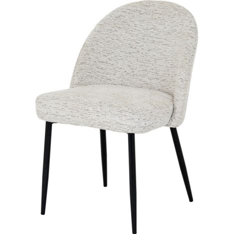 Sorelle Indoor Dining Chair - Metal - L58 x W51 x H80 cm - White
