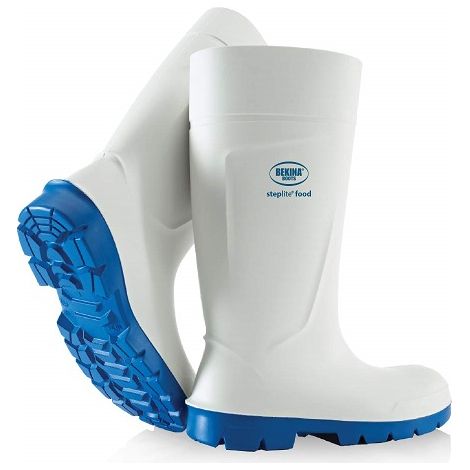 Stivale a base di steplite x solidgrip, settore alimentare, presa alta in bagnato, bianco, taglia 47