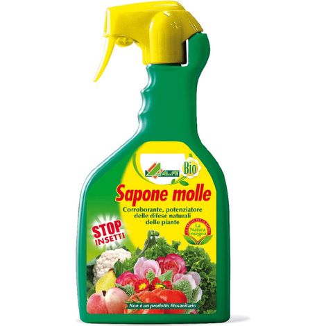 ALFE SAPONE MOLLE di POTASSIO 750 ml  LAVA MELATA AFIDI BIOLOGICO CORROBORANTE