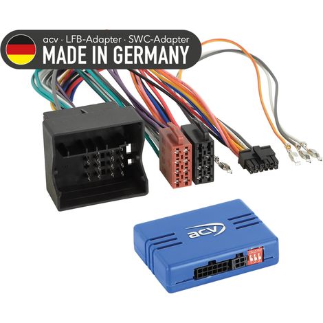 Lenkradadapter für diverse Quadlock-Fahrzeuge von Audi, Seat, Skoda und VW