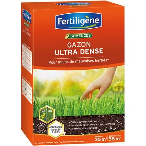 Ultra-dichter Rasen 35m² 875g/m² - Fertiligene