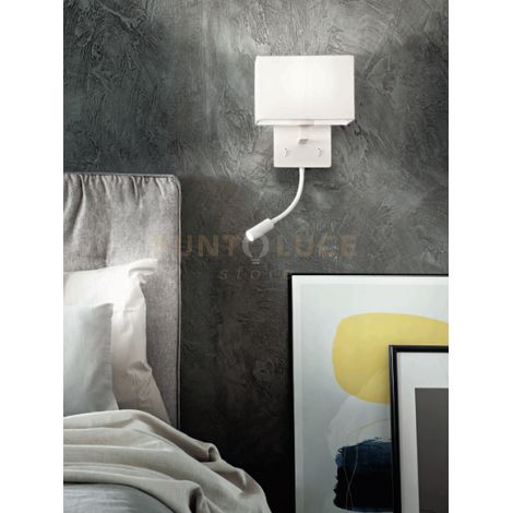 APPLIQUE SHADOW LED 3W 1 LUCE E27 BIANCO CON PARALUME