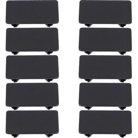 Packung mit 10 Blindabdeckungen für Standby-Kippschalter (Auto, Boot, Armaturenbrett, Ersatzteile, Staubschutz) (1/5)