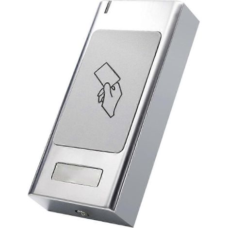 Lecteur de cartes Wiegand 26-34 cartes S6R IP66 étanche, en métal, avec indicateur LED et fréquence d'identification de 125 kHz (1/5)