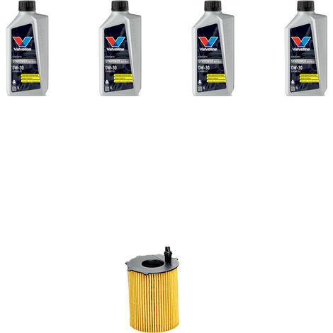 Kit filtro olio e 4L compatibile con Citroen Berlingo II 1.6 hdi Fap 82kw dal 2010 (1/5)