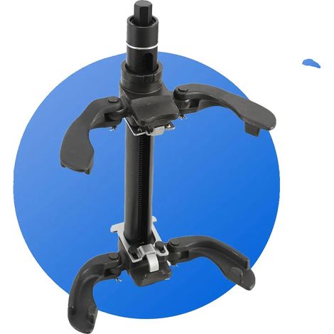 Attrezzo per la compressione delle molle, capacità di carico 2300 kg, materiale in acciaio al carbonio 45, regolazione universale da 100 a 265 mm, compatibile con vari veicoli, design robusto e sicuro (1/5)