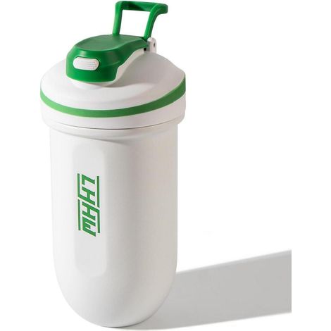 Protein Shaker Edelstahl 500ml auslaufsicher BPA frei Eiweiß Shaker (1/5)