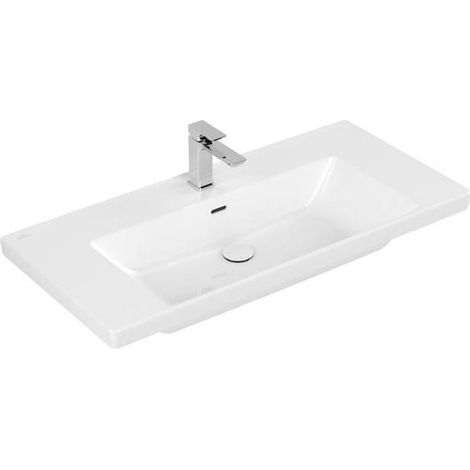 Villeroy & Boch Subway 3.0 Schrankwaschtisch, 1 Hahnloch, mit (1/5)