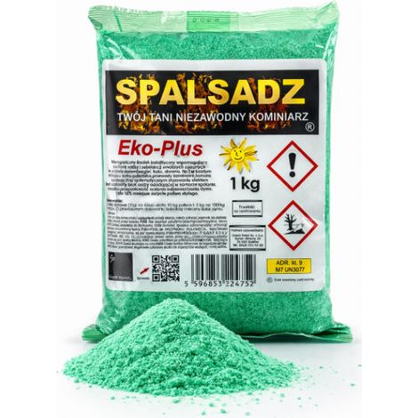 Catalizador Spalsadz 1 KG PARA la limpieza de hollín en chimeneas y calderas (1/3)