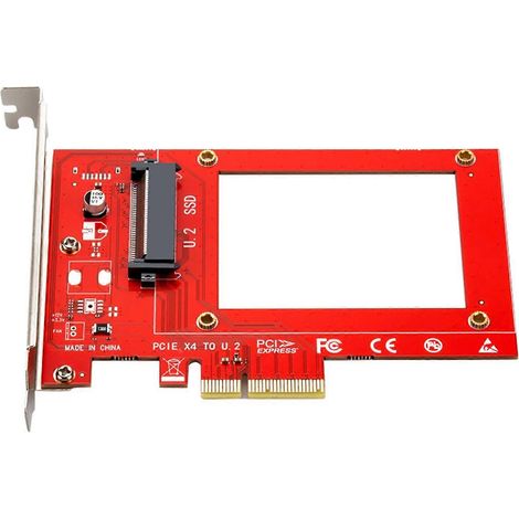 Aktualisierter U.2-zu-PCIe-Adapter: PCI Express x4 zu U.2 NVMe SSD-Konverter