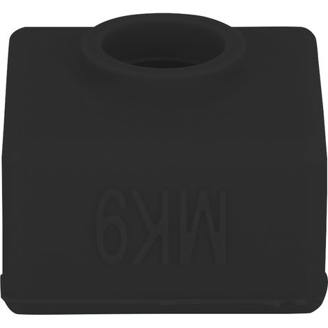 5 pièces Manchons Isolants en Silicone pour Bloc Chauffant, Compatibles Creality CR-10/CR10S/Ender 3 MK7 MK8 MK9, Noir (1/5)