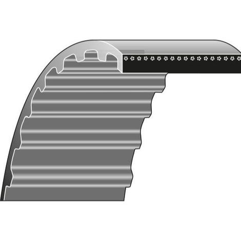 Correa dentada transmisión cortacésped KYNAST 35-V-405 - 35-V-406 KYNAST V40 G