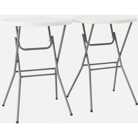 Mesa alta plegable, set de 2 (1/5)