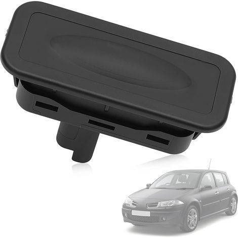 Bouton Ouverture Coffre pour Clio 3 Megane 2, KASturbo Interrupteur de Hayon Commutateur pour Scenic Laguna Kangoo Captur Modus 8200076256