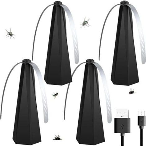 Fly swatter, Fly repellent - Outdoor fly repellent, Tabletop or hanging fly swatter - Tabletop fly fan - Fly fan (1/4)