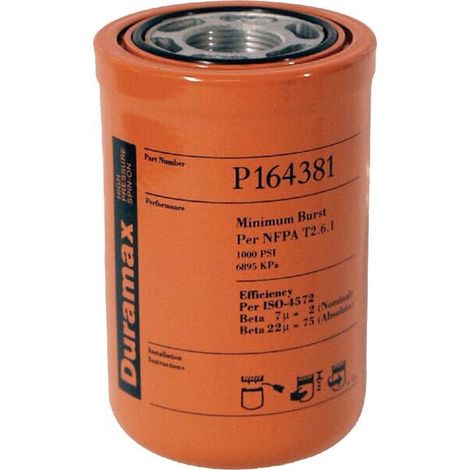 Filtro hidr谩ulico Donaldson DONALDSON P164381
