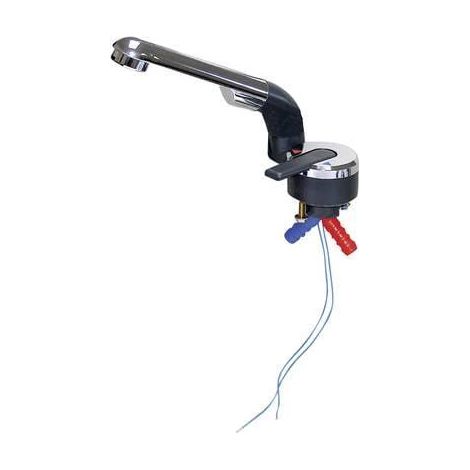 Barwig 20000-630 Mischbatterie Anthrazit und Chrom