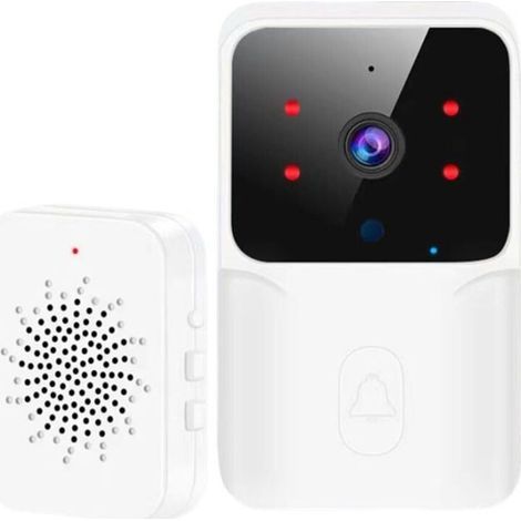 Türklingel – Video-Türspion – WLAN-Türklingel – HD-Kamera – Bewegungserkennung – Gegensprechanlage – Smart Home