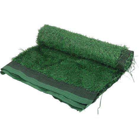 Tapis de gazon artificiel 1x2 m, vert, pour jardin, balcon, école et crèche, décoration extérieure (1/5)