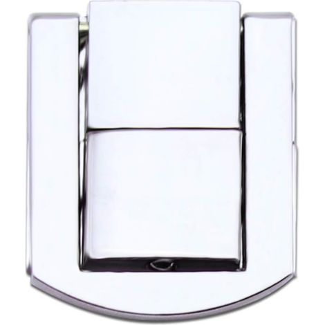 5 Pack Fermeture Fermoir Toggle Verrou pour Loquet Hasp Poitrine Verrou Verrouillage à Boîte En Bois - Argent - 30mm (1/5)