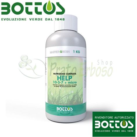 Help 10-5-7 + micro - Concime liquido per prato da 1 kg