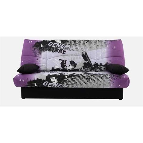 Conforteam DREAM Schlafsofa Mauve 3 Plätze (1/3)