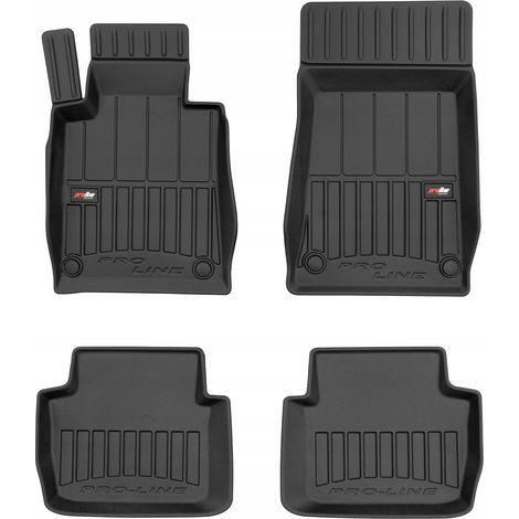 Alfombrillas de goma BMW Serie 3 E46 1998-2005 con canales 3D (1/5)