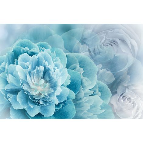 Papier peint panoramique - Fleurs - 130 cm x 87 cm (1/2)