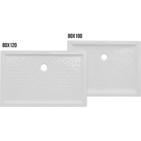 Piatto doccia 70x100 cm h6 rettangolare in ceramica dianhydro (1/5)