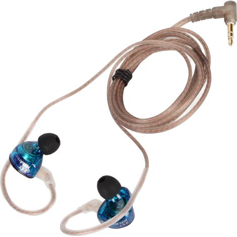 Écouteurs intra-auriculaires KZ ZST Monitor, prise jack 3,5 mm coudée, réduction de bruit, transducteurs 1BA et 1DD, son HiFi filaire, compatibles Android et iPod, coloris standard.