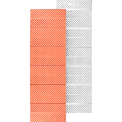 Esterilla plegable para turistas NC17103 con borde de aluminio + XPE 195 CM naranja Nils Camp (1/5)