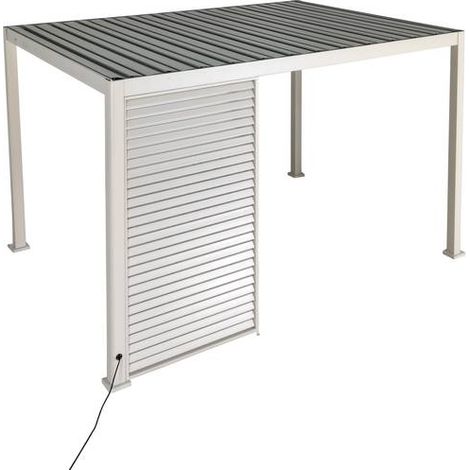Jalousie für Pergola Evora 4x3m Ton - Hespéride