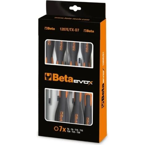 Beta 1207E/TX-D13 Serie cacciavite Evox per viti Torx 13 Pz.