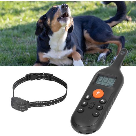 Collar antiladridos IP67 con función de carga USB, control remoto de 800 m para entrenamiento canino – Collar de descarga electrónica para perros medianos/grandes (1/5)