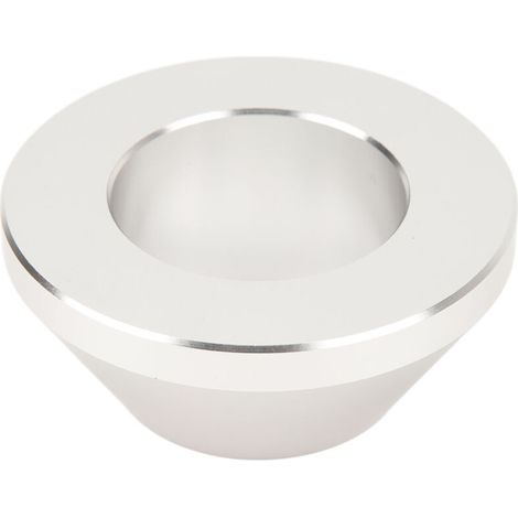 Cono di centraggio per smontagomme manuale, cono di ritegno in alluminio per equilibratura ruote con perno centrale da 1,67" di diametro per auto e camion (1/4)