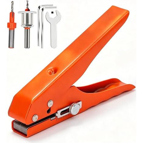 10mm Pince à Poinçonner pour Bandes de Chant, Perforatrice 1 Trou (1/5)