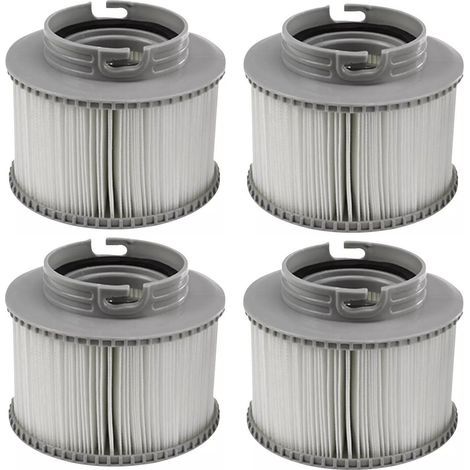 Filtres compatibles avec les piscines gonflables MSpa (lot de 4)-AquaForge