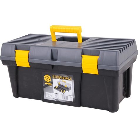 Caja de herramientas Yato 20 pulgadas negro plástico duradero (1/5)