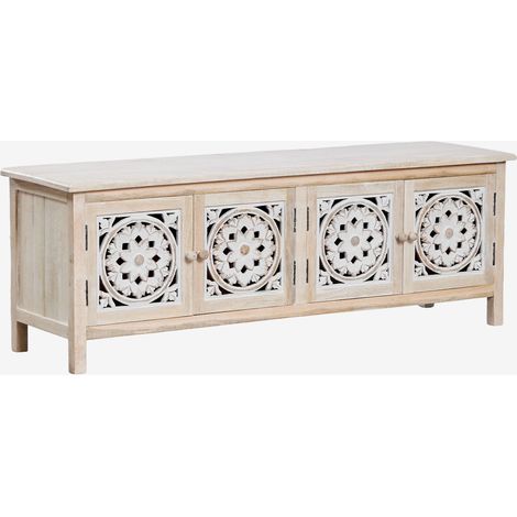 Mueble TV 145x40 cm en madera de mango Ardel SKLUM (1/5)