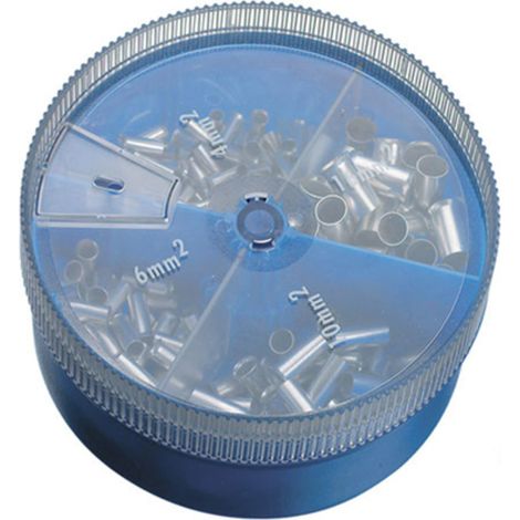 Assortiment d'embouts de fils, non isolés, 4 - 16 mm²,,, bote de dispersion