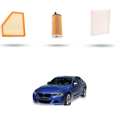 Kit Tagliando 3 filtri compatibile con BMW Serie 3 (F30, F80,F31) 330i 185kw dal 2015 (1/5)