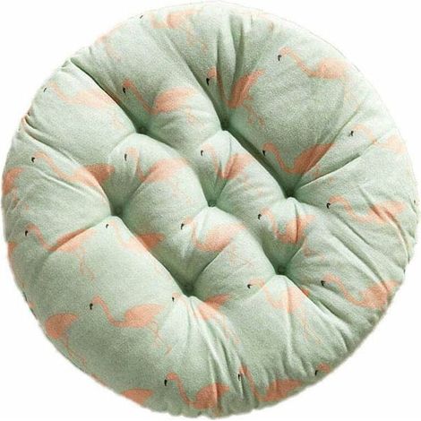 Coussin Galette de Chaise Ronde Siège Tatami Salle À Manger Canapé Dossier Tabouret Sol Épaississement Oreiller Coton Et Lin Triomphe(4040cm) (1/5)