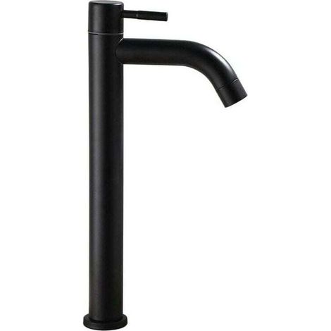Robinet de salle de bain - , XU,Robinet de salle de bain - froid seul,noir, produit qualité supérieure, durable et fiable, matériaux sélectionnés, conforme normes , satisfaction garantie - K (1/4)
