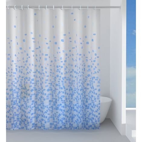 FRAMMENTI Rideau de douche 180x200cm, polyester