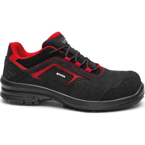 Base Eris B0982B S1PL FO SR Arbeitshalbschuhe -  - Schwarze